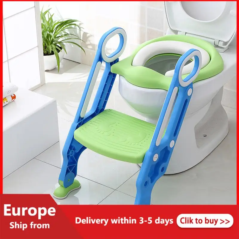 

Children Folding Toilet Stool Seat Portable Baby Urinal Potty Training Seat Chair With Adjustable Ladder Children Furniture HWC