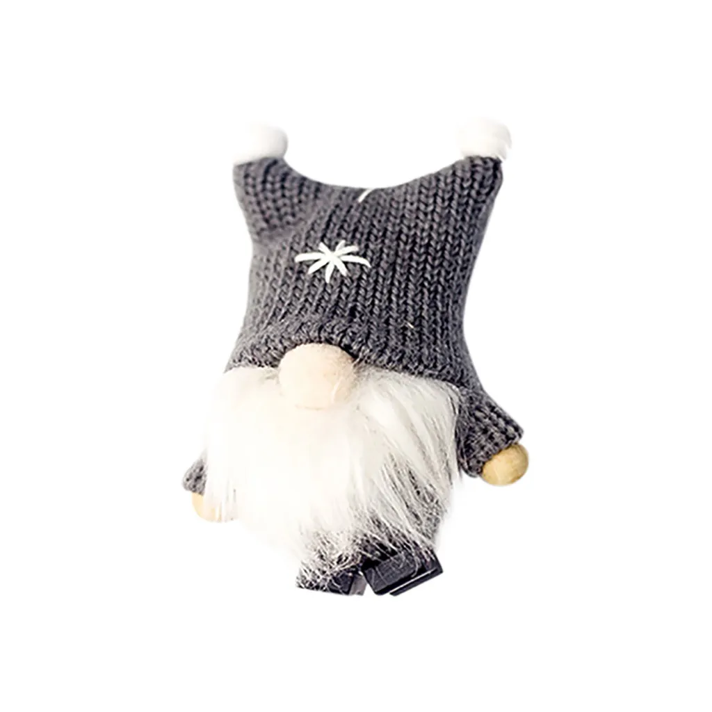 Pendant Wool Cute Gnome Doll Christmas Creative Tree Decoration Ornament creative diy kerst decoratie#A | Дом и сад