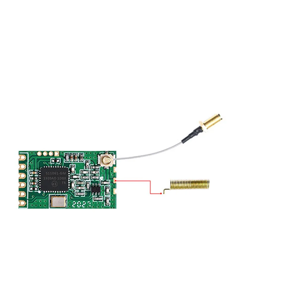 

GC433-TC011 433MHz Wireless Data Transmitter and Receiver Module Board SI4463/SI1061 Wireless Radio Frequency Module
