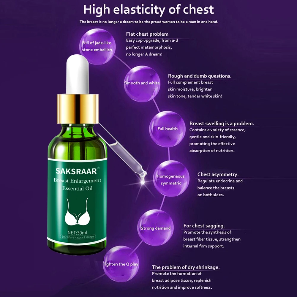 30 мл эфирное масло для увеличения груди подтяжка увеличение массажное размера
