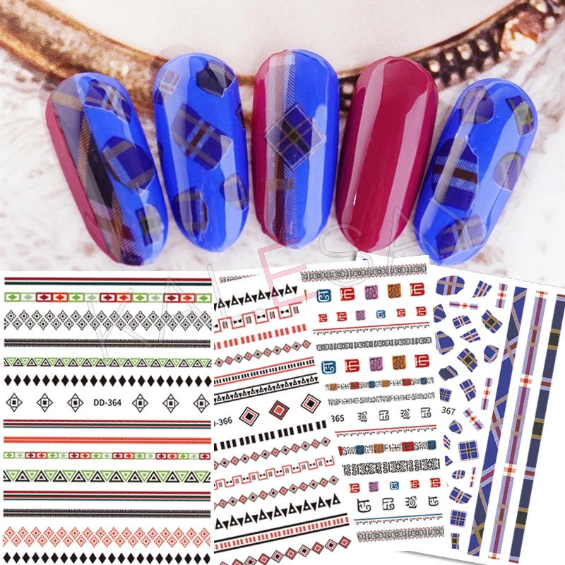 

103*80 мм Новая модная наклейка для ногтей художественное украшение наклейка для ногтей для маникюра наклейка для дизайна Фольга 3D наклейки в ...