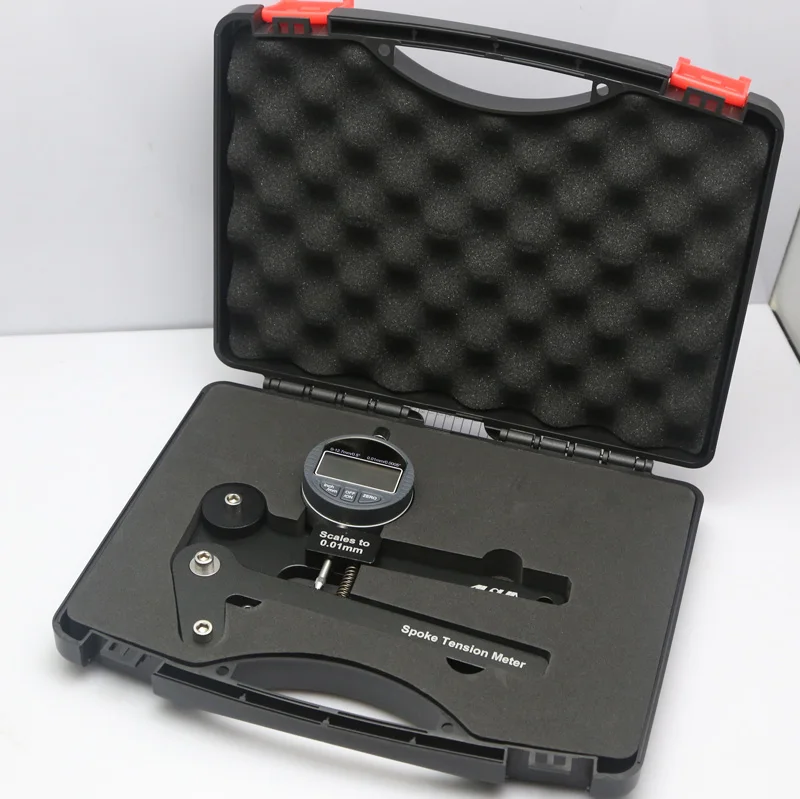 

Bicycle Mechanical / Electronics Spoke Tension Meter for 1.8 2.0mm Round Spoke and Aero 2.3mm/3.2mm Spoke Types