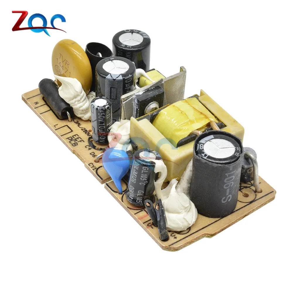 AC-DC 12V 1A 1000MA/1.2A 1200MA переключение Питание монтажная плата DC Напряжение Регулятор модуль из-за цветопередачи монитора 110V 220V 50/60HZ