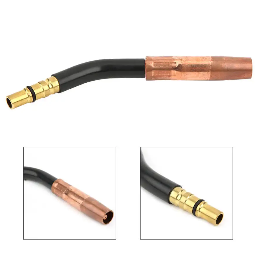 Сварочная горелка в форме лебедя с гусиной шеей 200 А соединительная трубка для