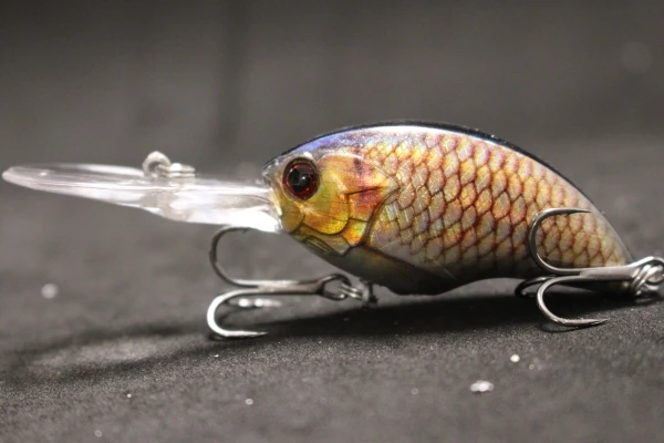 HC733X464 wLure 11g 8.5cm Deep Water Real Skin Painting Tight Floating Crankbait Cutting Blade Treble Hooks Fishing Lures HC733 - Цвет: HC733X464