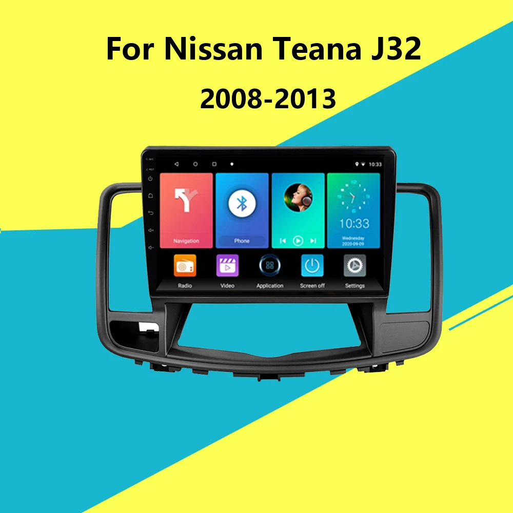 

10.1 Inch 2.5D Android 8.1 Head Unit Car Radio Stereo WiFi GPS Multimedia Player For Nissan Teana J32 2008-2013 aftermarket