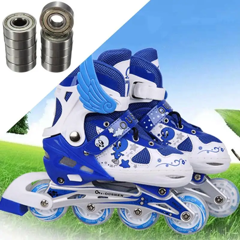 

10 pcs Skateboard Scooter Ball Roller Ball Bearings Wheels Scooter & Bearings Accessories Skate Ball Groove Parts Bearings Y4F8
