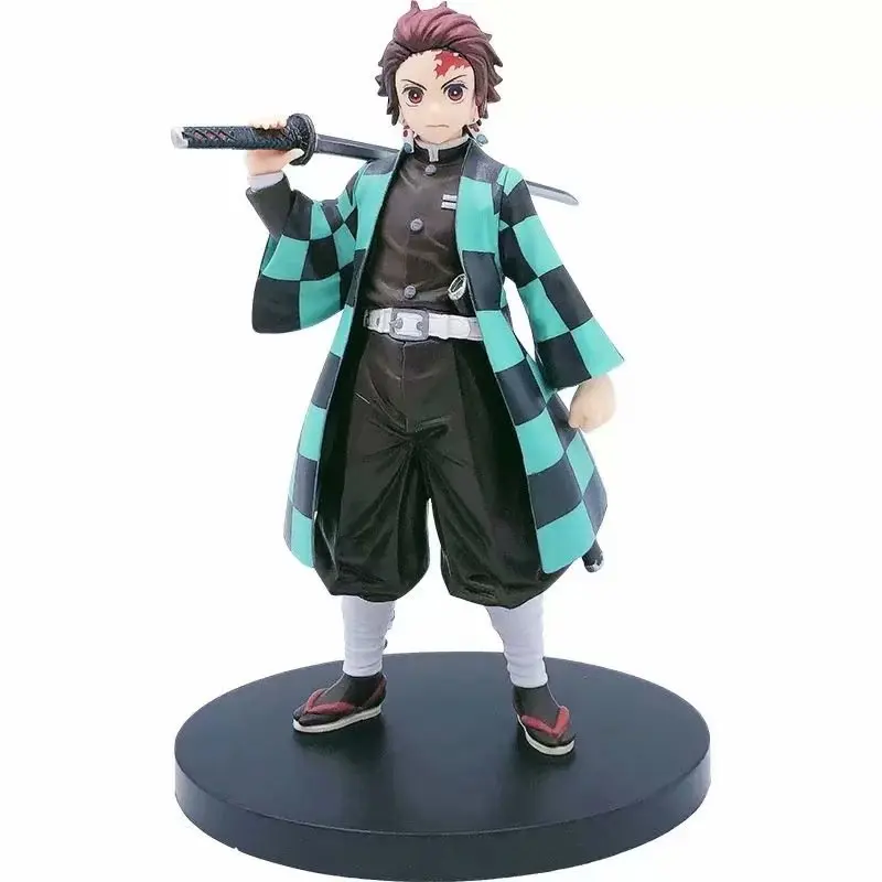 Демон убийца камадо Tanjirou Nezuko аниме Kimetsu без Yaiba фигурку японского Рисунок ПВХ