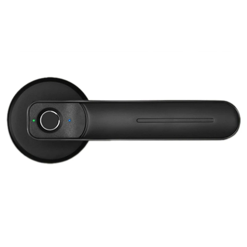 

Promotion! Key +Fingerprint Smart Door Lock Door Handle Lock IP66 Anti-Theft Security Door Lock Biometric Door Lock for Home Off