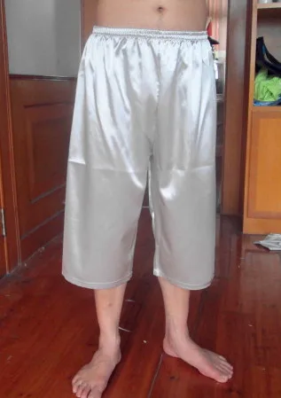 Лето 2020 Φ 3XL атласная одежда для сна брюки женские шорты мужские отдыха|Штаны сна|