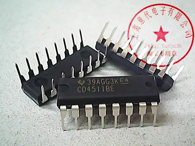 

5 шт. CD4511BE DIP-16