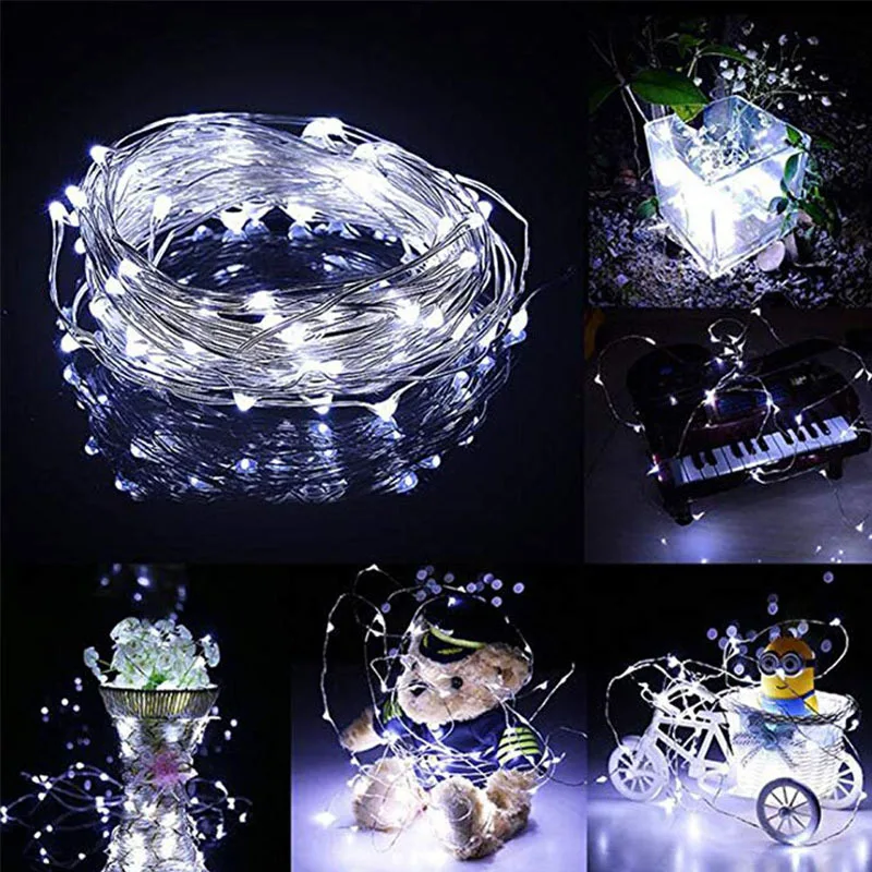

Solar Led Light Outdoo 10M / 20M LED String Lights Fairy Holiday Christmas Wedding Party Garlands Solar Garden Waterproof Lights