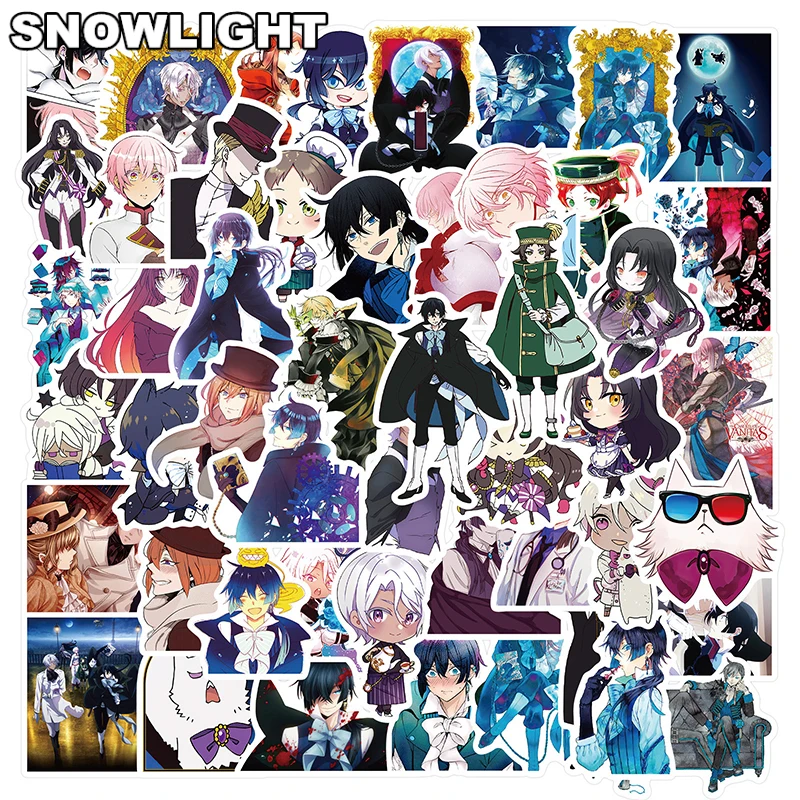 10/50pcs/set Cartoon Anime The Case Study Of Vanitas Mix Graffiti Stickers For Laptop Diy Case Luggage Skateboard Helmet Phone