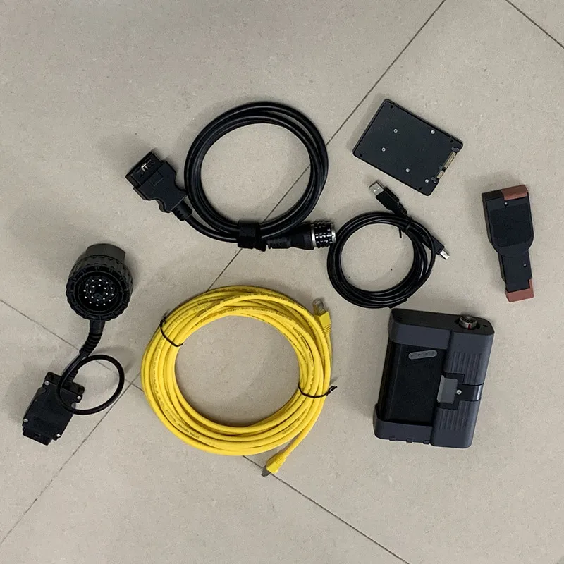 2021-06 for bmw icom a2 with X200T laptop 4G 720gb SSD software ista expert mode diagnostic tool obd cable ready to use |