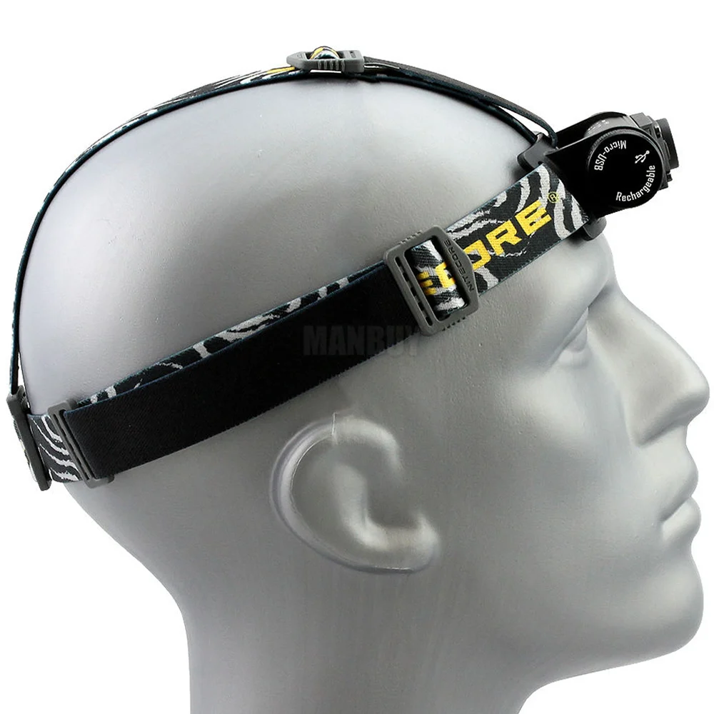 Налобный фонарь NITECORE HC60 HC60W с USB CREE XM L2 U2 1000 люмен налобный для кемпинга +