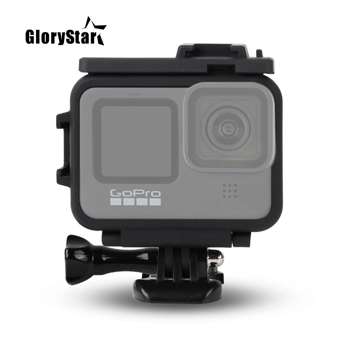 Frame Case Shell Protector Housing For GoPro Hero 10 9 Black Double Clod Shoe + Lone Screw Border Protective For Go pro 9 Camera