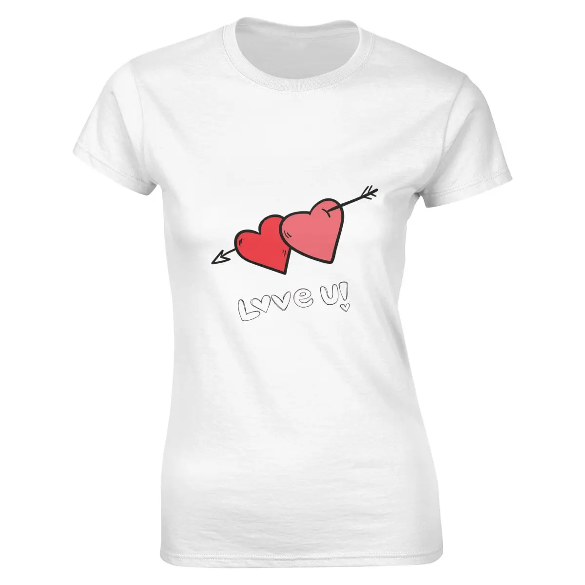 

2021 Brand New Ladies T-shirt Short Sleeve Ladies T-shirt Ladies T-shirt Top Ladies T-shirt
