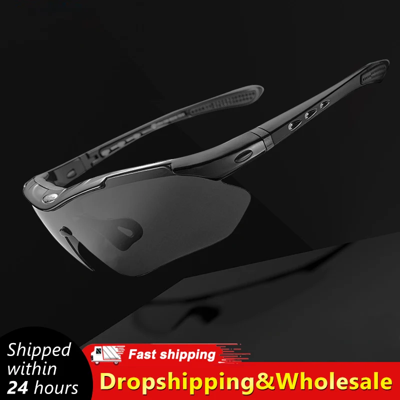 

Спортивные солнцезащитные очки для мужчин и женщин, мужские велосипедные очки для дорожного велосипеда, очки для горного велосипеда с защи...