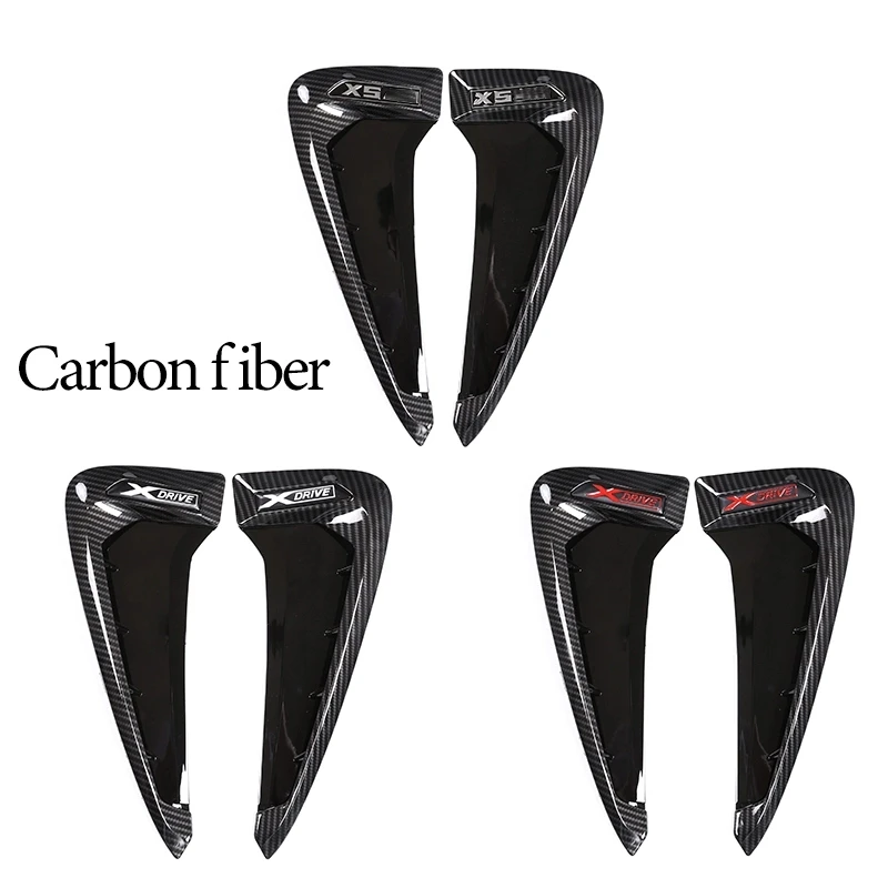 9 Styles Car Side Vent Air Flow Fender Intake Sticker Shark Gills Cover Trim For BMW X Series X5 F15 X5M F85 Accessory | Автомобили и