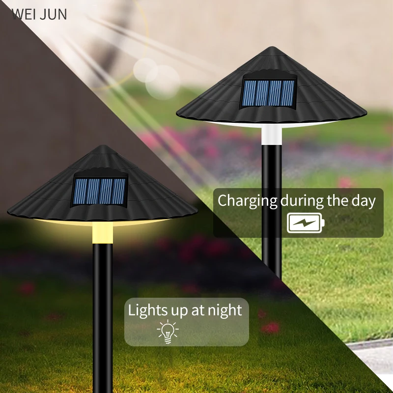 Solar Lights Outdoor LED Waterproof Landscape Lighting Powered Garden Lamp for Pathway Walkway Patio Yard Lawn | Лампы и освещение