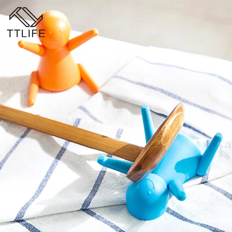 VOGVIGO творческий хранения горшок крышкой держатель для палочек ложка отдыха зажим