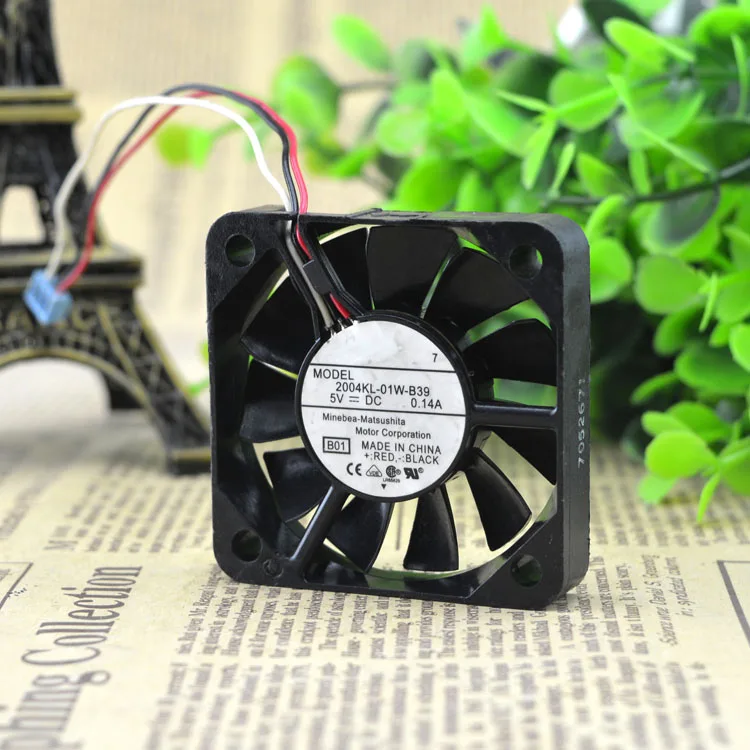 

Then Minebea 5cm5010 5V0.14A 2004KL-01W-B39 Three Max Airflow Rate Cooling Fan