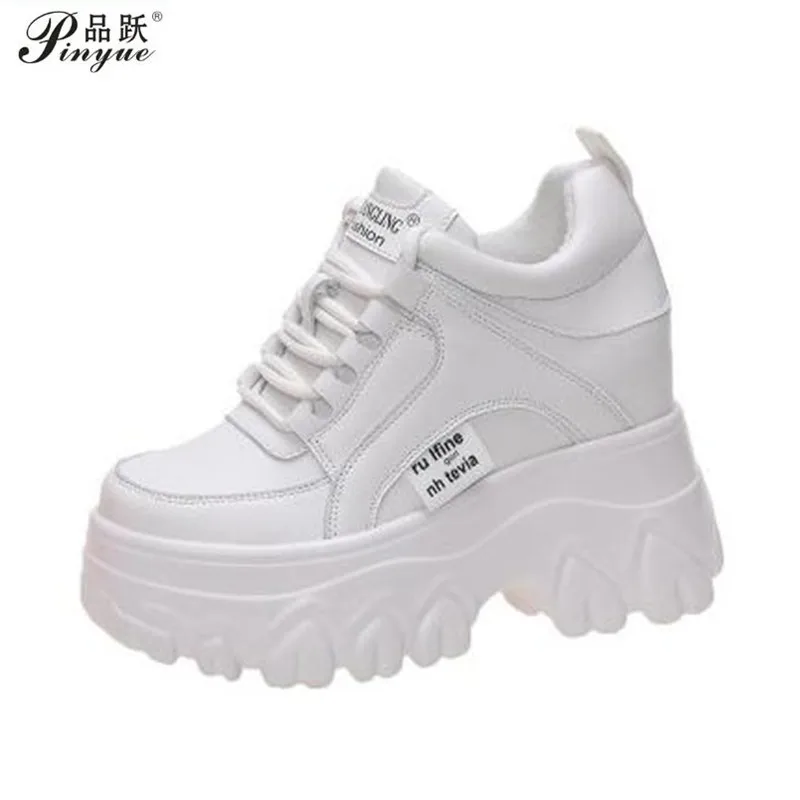 Женские зимние кроссовки на платформе теплые меховые плюшевые стельки ботильоны