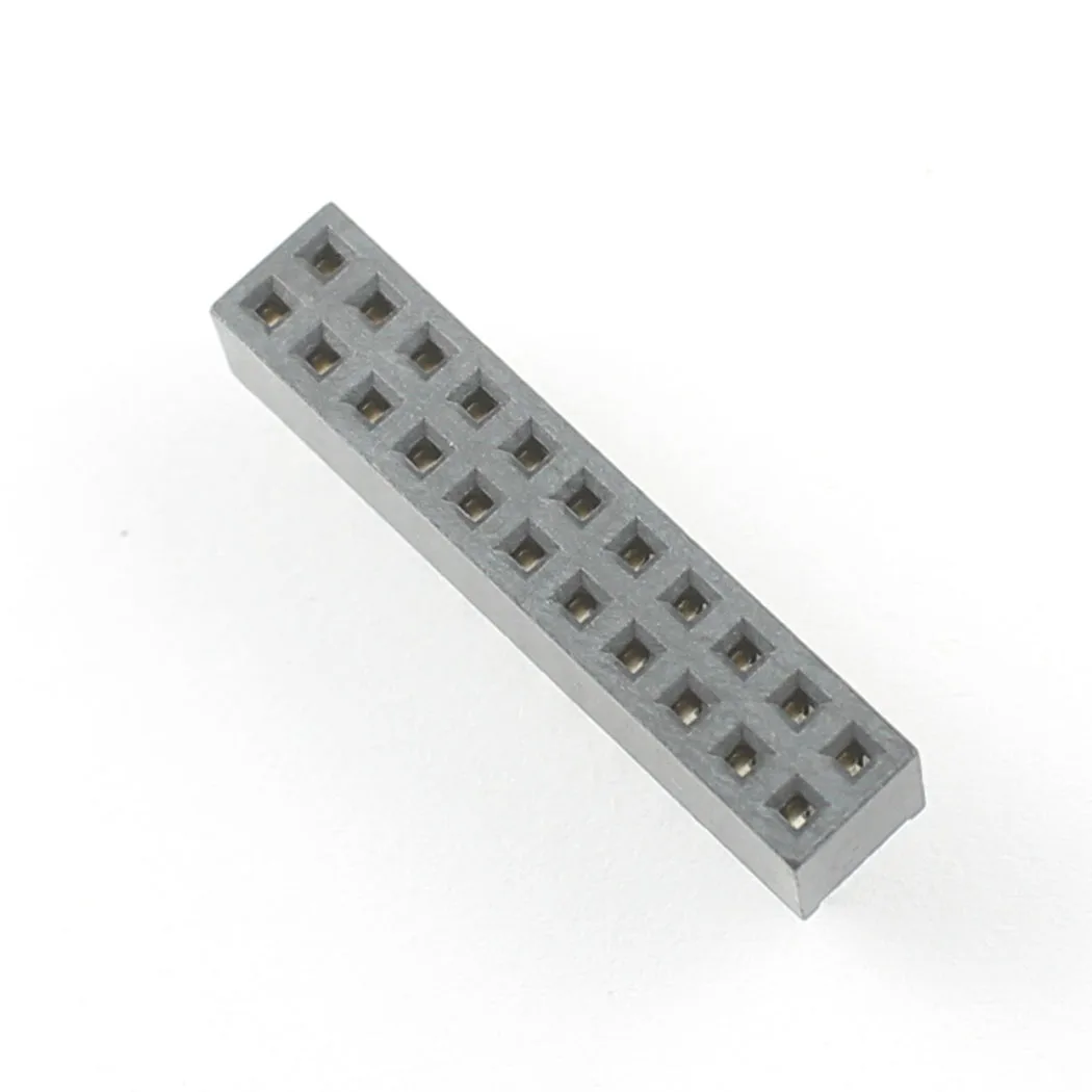 20 штук 2 мм 0 Шаг 2x11 Pin-код 22 контактный разъем Dual Row прямой штыревой полосы |