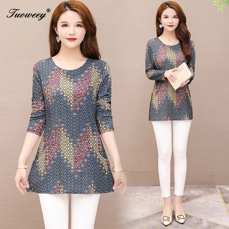 Женская Цветочная блузка с бриллиантами новинка 2020 элегантная повседневная