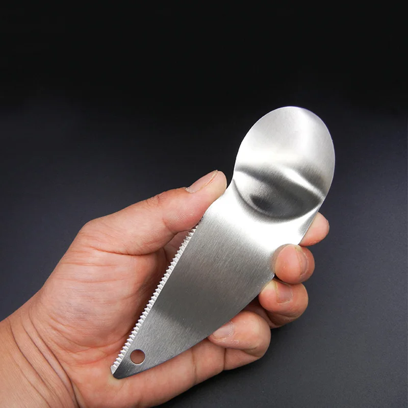 304 пищевая нержавеющая сталь киви ложка зубчатый нож пилинг авокадо мясо Режущий