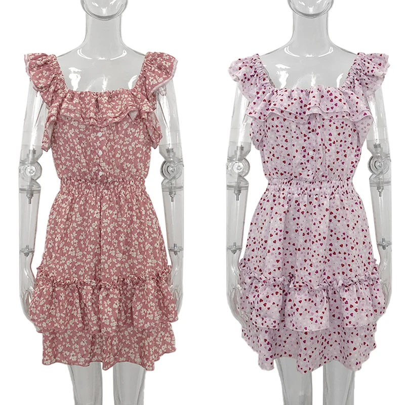 Платья Fandy Lokar с квадратным воротником модное женское платье принтом элегантные