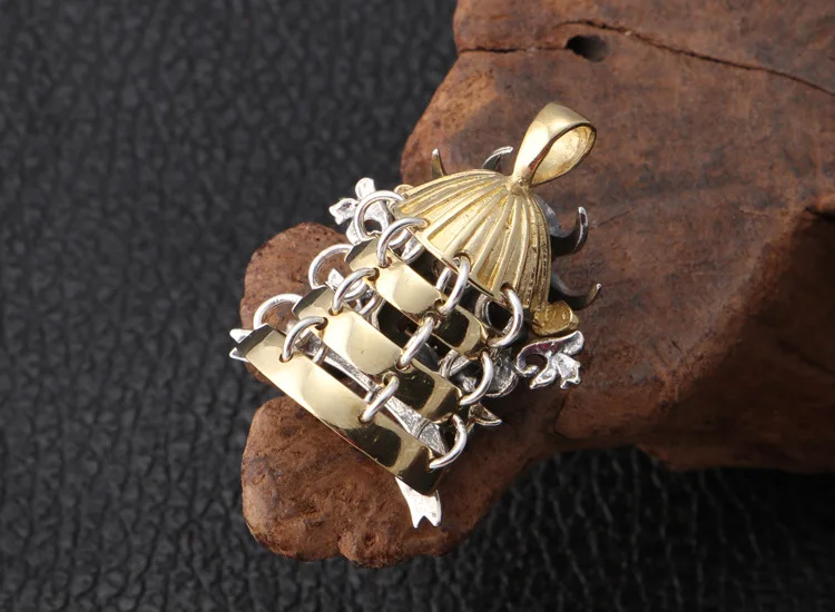 925 пробы серебряная маска воина броня подвеска мужские и женские ювелирные