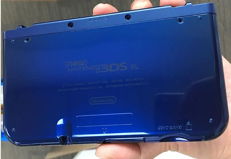 3 цвета оригинальный верхний + нижний корпус чехол Корпус для нового 3dsxl 3ds xl США