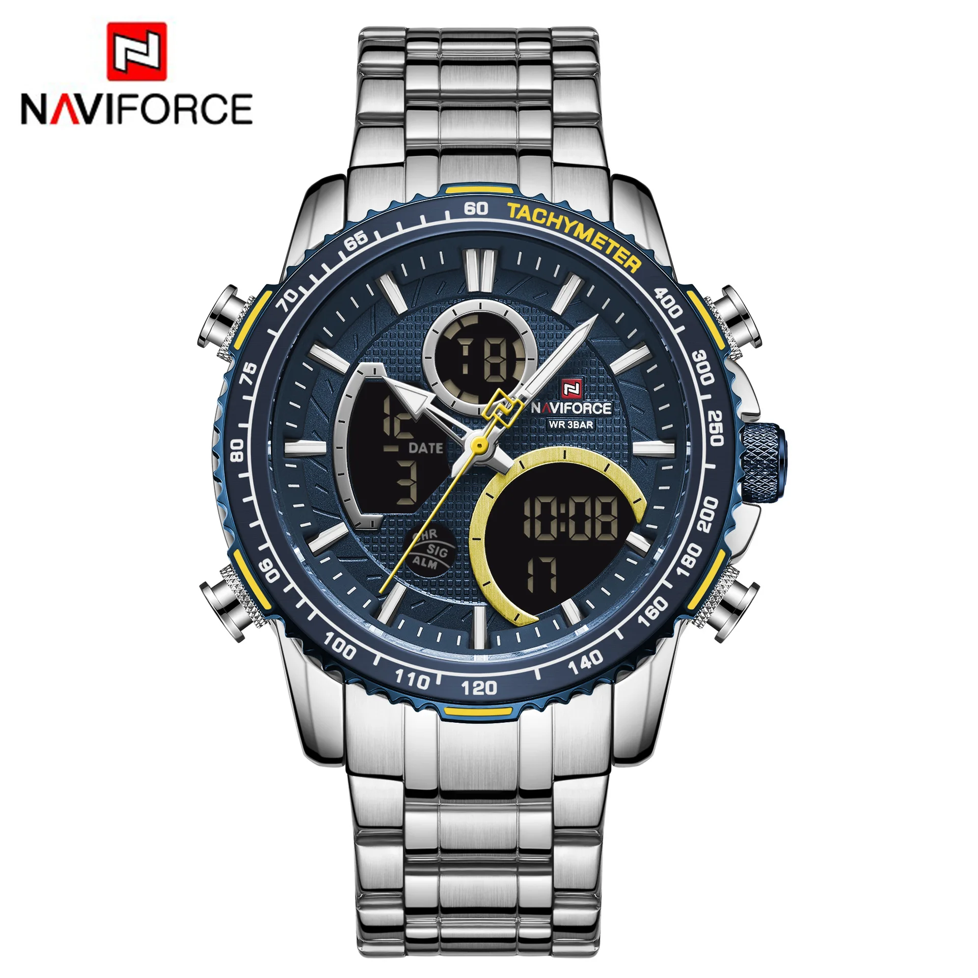 

Men's Watch Waterproof Quartz Watch Sports Fashion Electronic Watch Steel Belt Watch Unique Watch Casual Fashion Watch