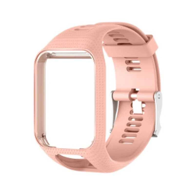 Ремешок для часов из ТПЭ для TOMTOM Runner 2 3 Spark/3 Glfer 2 Adventurer gps Watch 11 цветов Сменные Ремешки для наручных часов