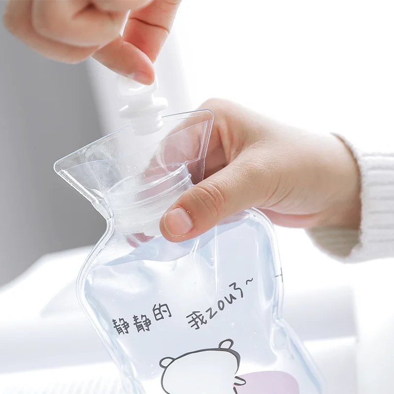 Мультфильм ПВХ Мини Бутылка горячей воды наполнение мешок взрывобезопасный