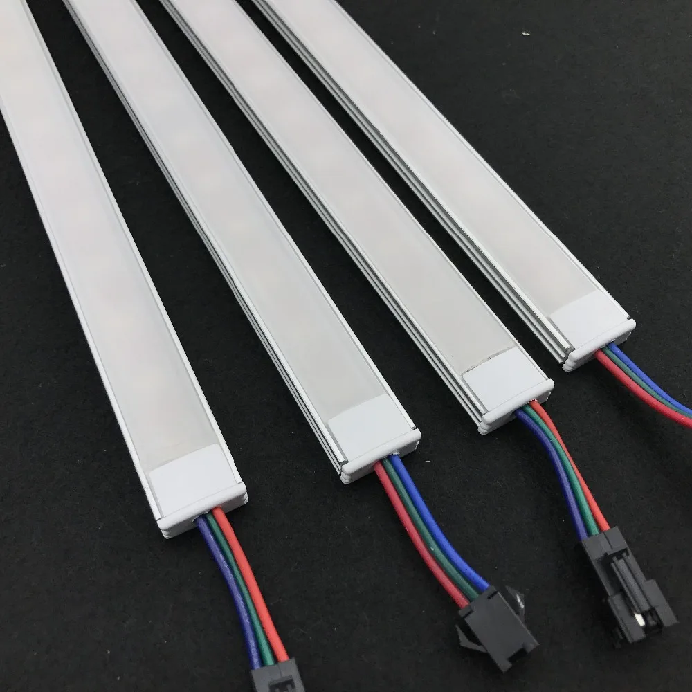 

1m DC5V WS2812B LED rigid bar,31pixels/m;with milky/forsted cover;addressable rgb full color