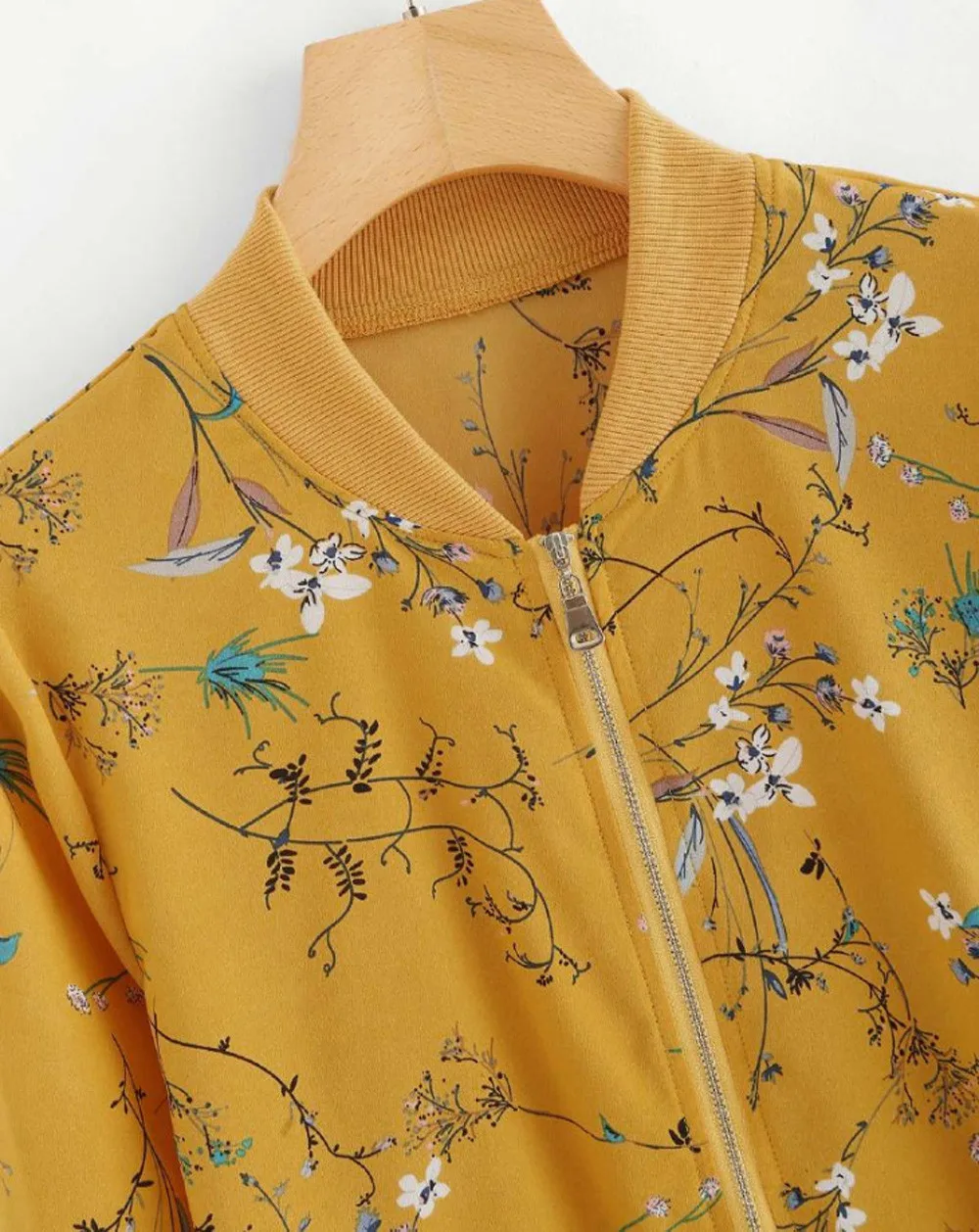 Женское пальто женская мода зима-осень цветочный принт цветы молния длинный