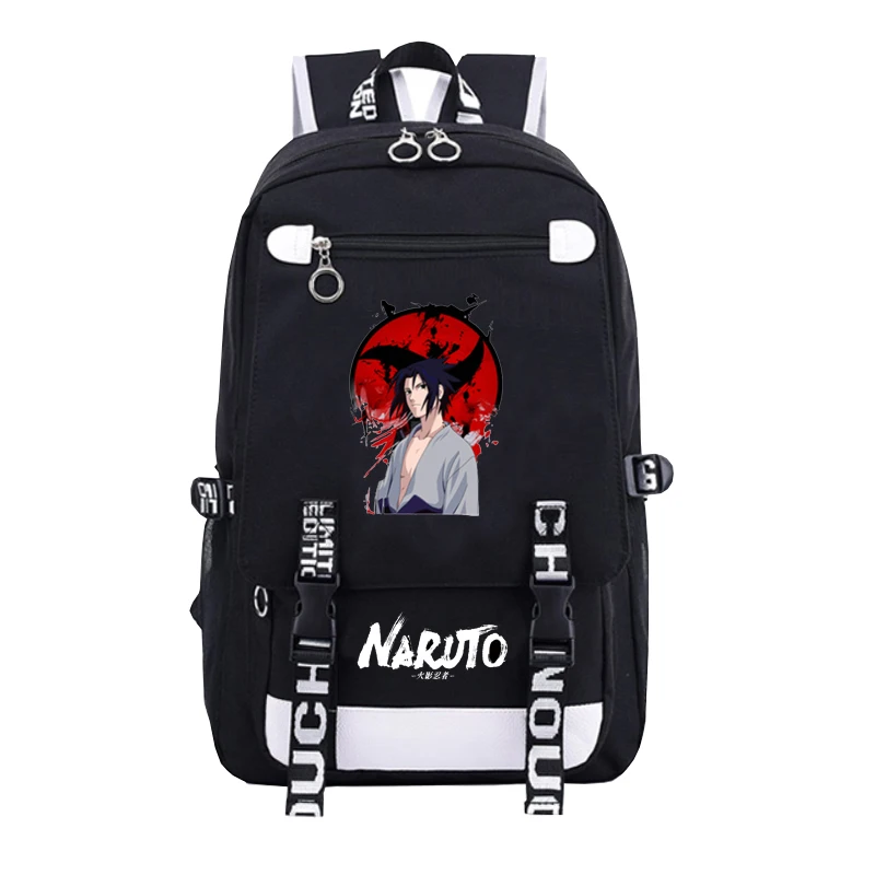 Аниме Рюкзак Наруто школьные сумки для подростков Bookbag Akatsuki Itachi Sharingan Косплей сумки на плечо для ноутбука рюкзак для путешествий