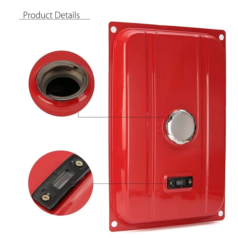 

Universal 5-Gal fuel tank, 5-Gal generator, fuel tank, chrome cap, Honda ec2500, 18.9l