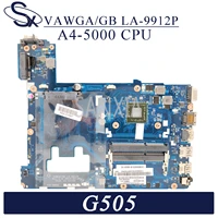 kefu vawgagb la 9912p laptop motherboard for lenovo g505 original mainboard amd a4 5000 cpu