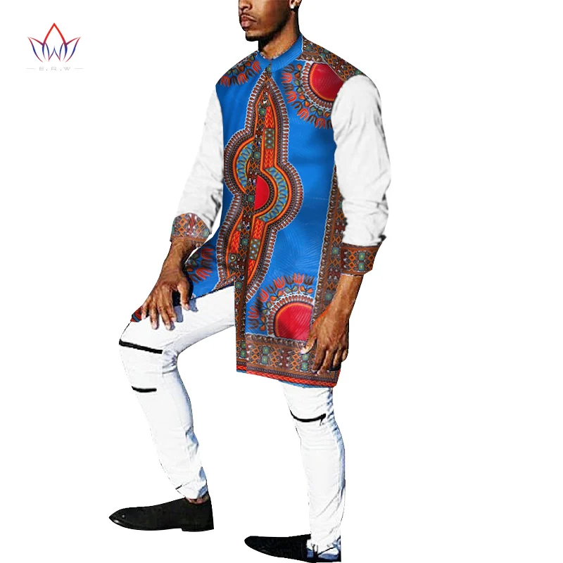 Мужская африканская одежда Новинка осени 2021 модный мужской Тренч с принтом