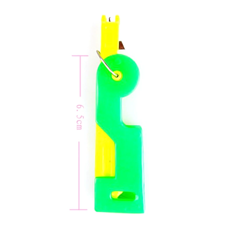 

Color Random 1PC New Automatic Needle Threader Thread Helpful Elderly Guide Easy Use Sewing Tool