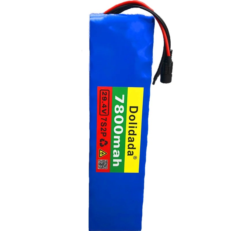 

original 24V 7.8Ah 7S2P 18650 Battery li-ion battery 7800mah 29.4v electric bicycle moped /electric not include the charger