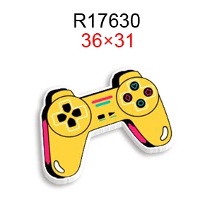 Игровой геймпад с дистанционным принтом плоские полимерные серьги сделай сам