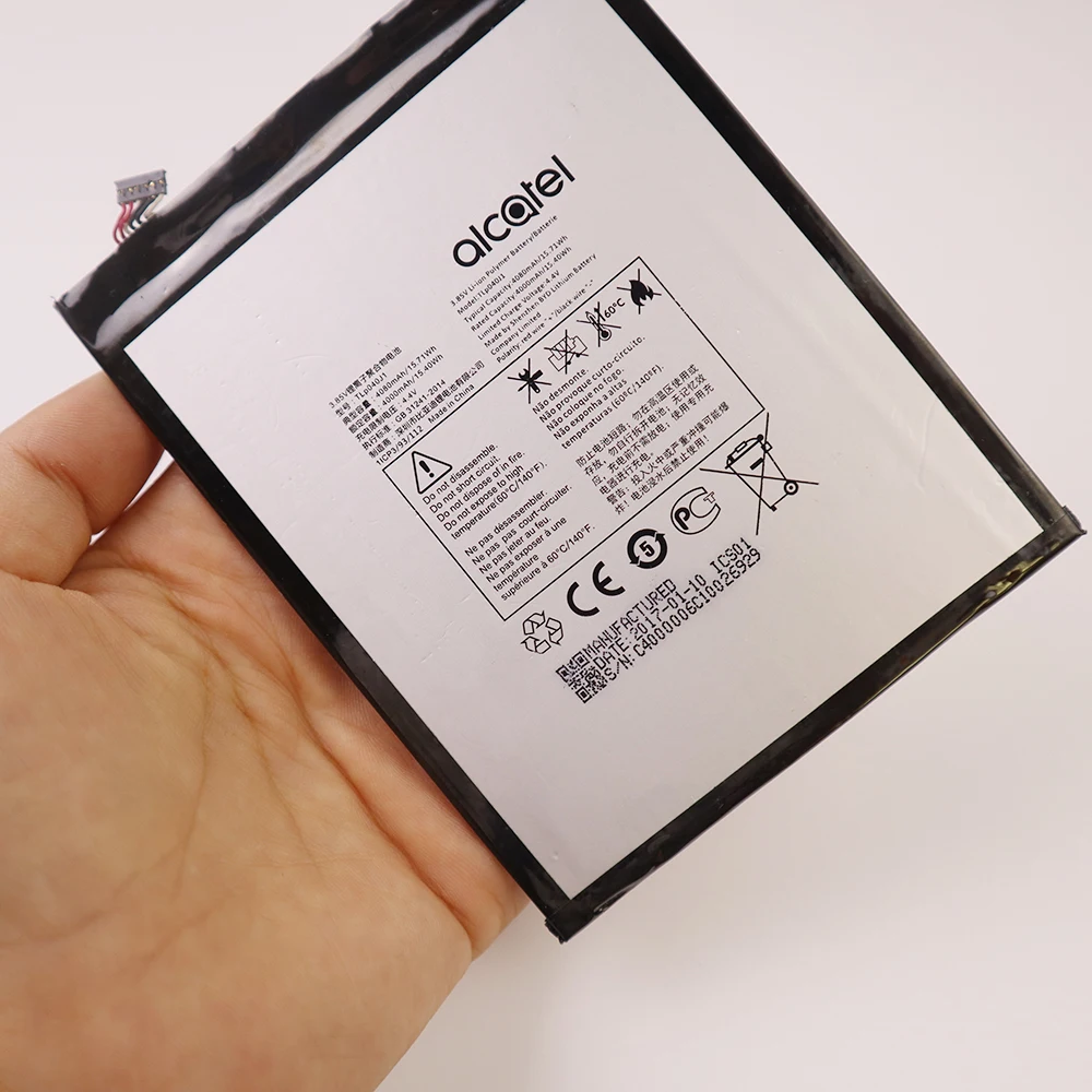 Высококачественный аккумулятор для мобильного телефона 4080 мАч TLp040J1 планшета