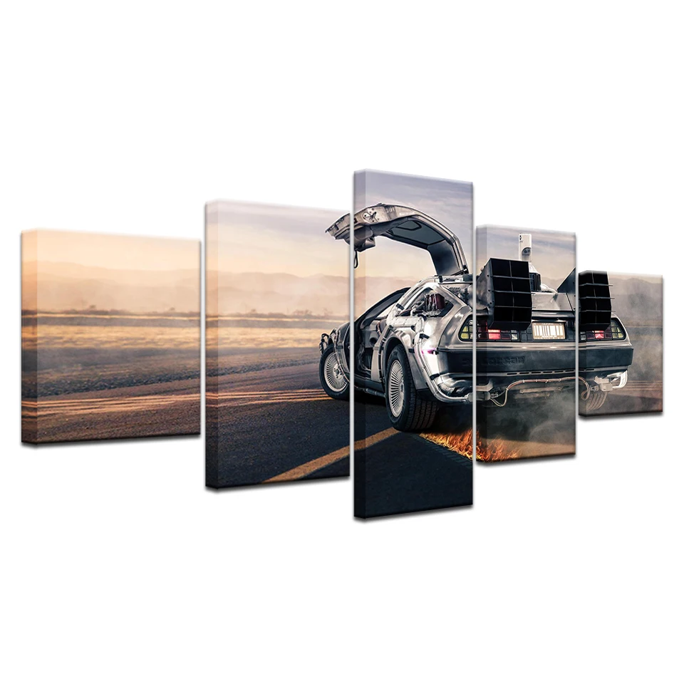 

Canvas Painting HD Print Modular Artwork Modern 5 Pieces Vintage Car Pictures Home Decorative Wall Art Unique Modular Poster