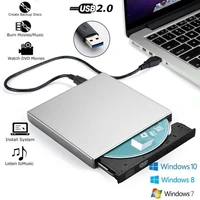 universal usb 2 0 dvd drive usb external cd rw dvdcd recorder player optical drive for macbook laptop computer pc windows78
