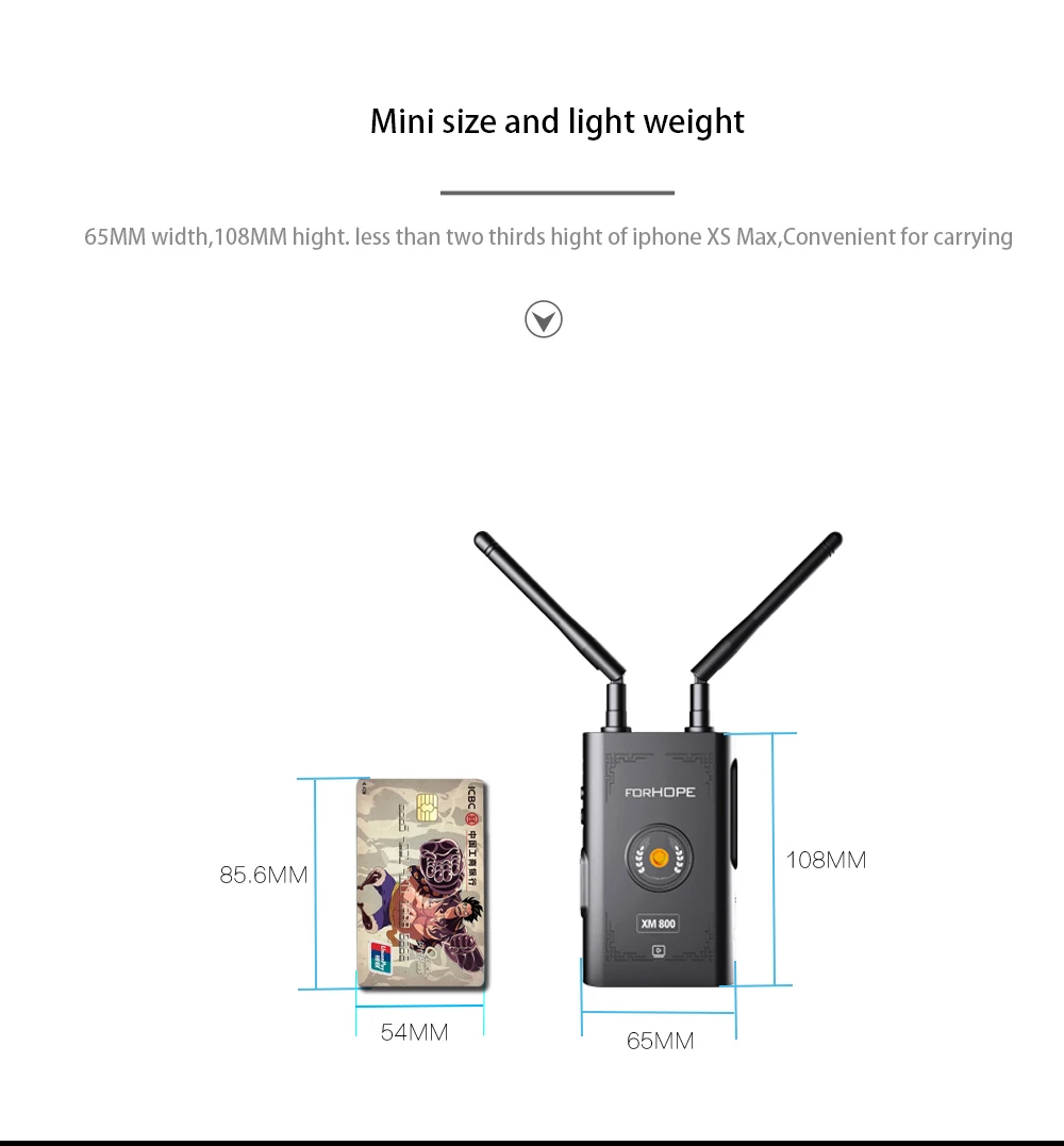 XM800 800ft Беспроводная система передачи аудио HDMI планшет телефон Мониторинг для камеры фото фотографии PK Hollyland Mars 400S
