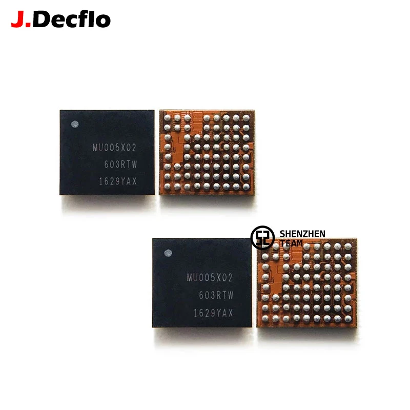 JDecflo 3 шт./лот PMIC MU005X02 для малой мощности IC Samsung J7 Prime J6 Plus J5pro J710F J710 G532F G610F G615F G5700 PM